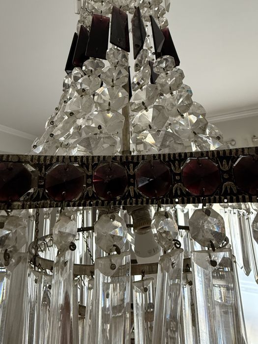 Candeeiro antigo a funcionar