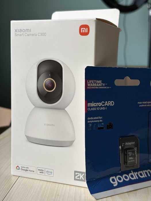 Kamera Camera Smart Xiaomi C300 +MicroCard64GB