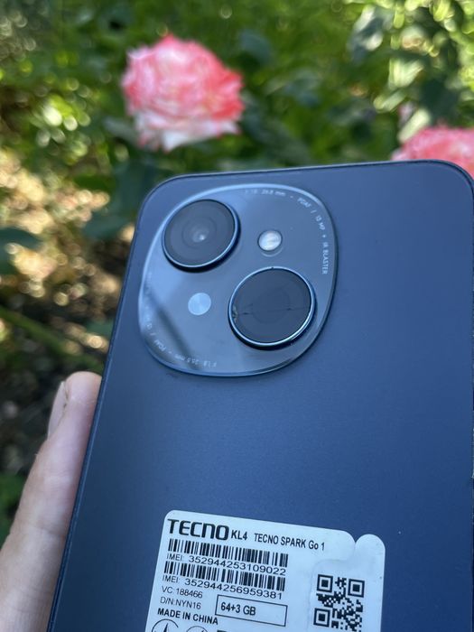 Tecno Spark GO 1 4/64 гб