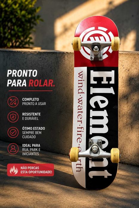 Skate completo Element (novo)
