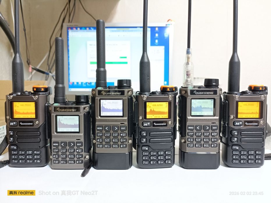 Quansheng UV-K6-(58) +Карина+ Армеля - Спектр 18-1300МГц Анализат