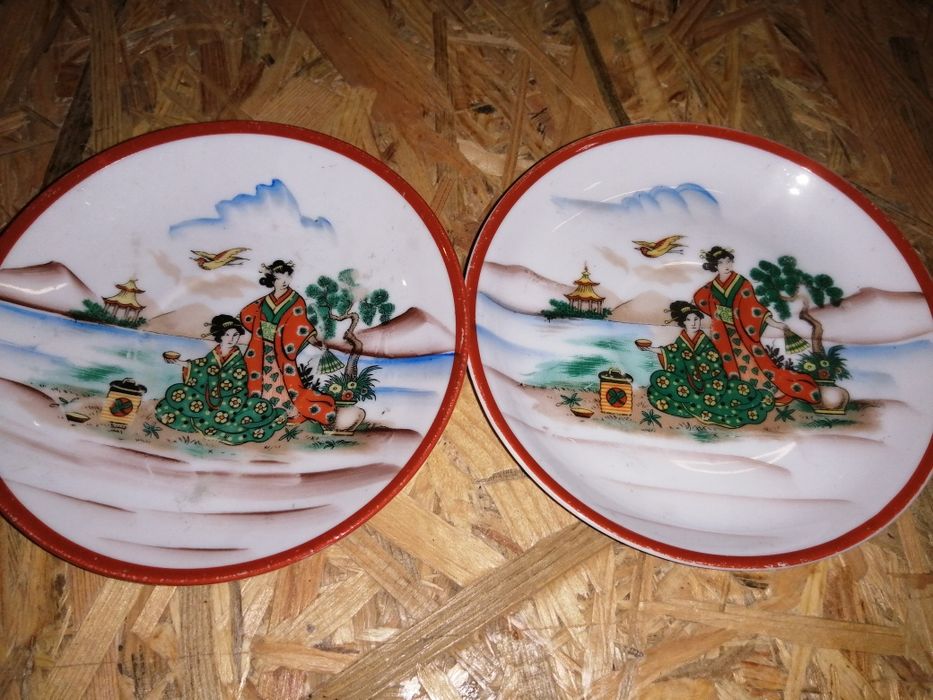 Talerzyki talerz handmade Japonia Germany ceramika