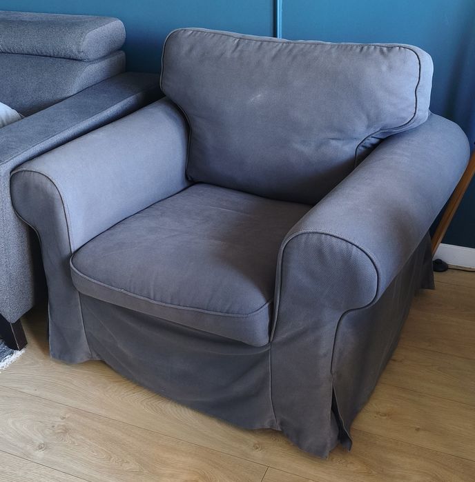 Fotel Ikea Ektorp szary