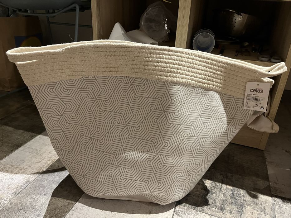Saco de Roupa lavanderia com etiqueta
