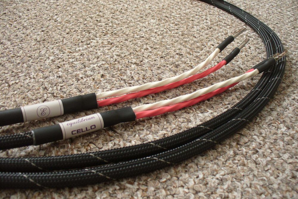 Kable głośnikowe Equilibrium Cello 2 x 3m