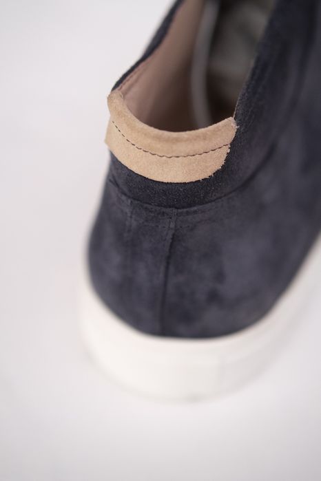 [Novas] Bota Camurça Azul Fabrico próprio
