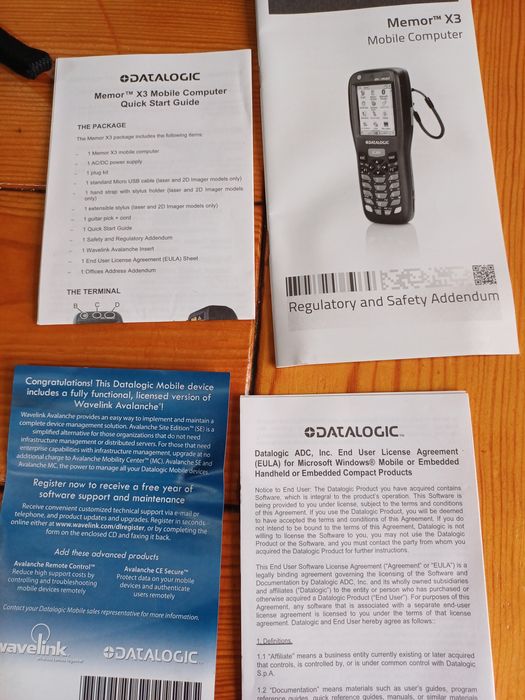 Datalogic Pda, leitor de codigos de barra,computador movil