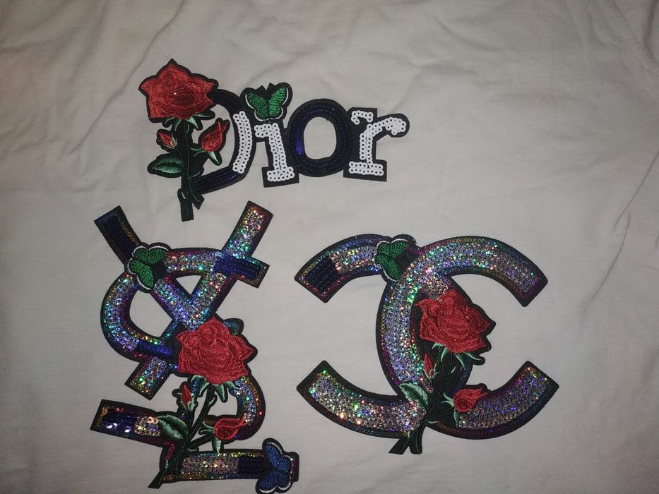 Нашивки с пайетками