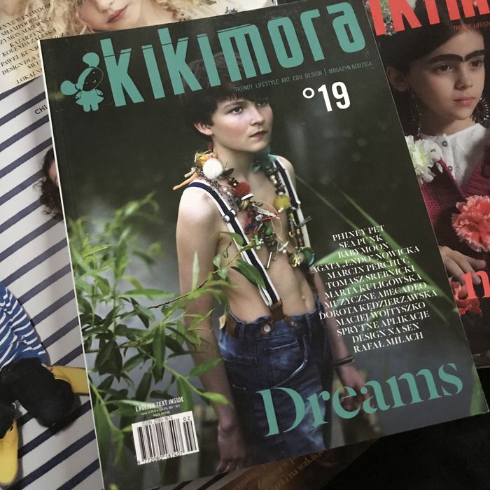 Kikimora -10szt magazynu parentingowego o modzie i trendach