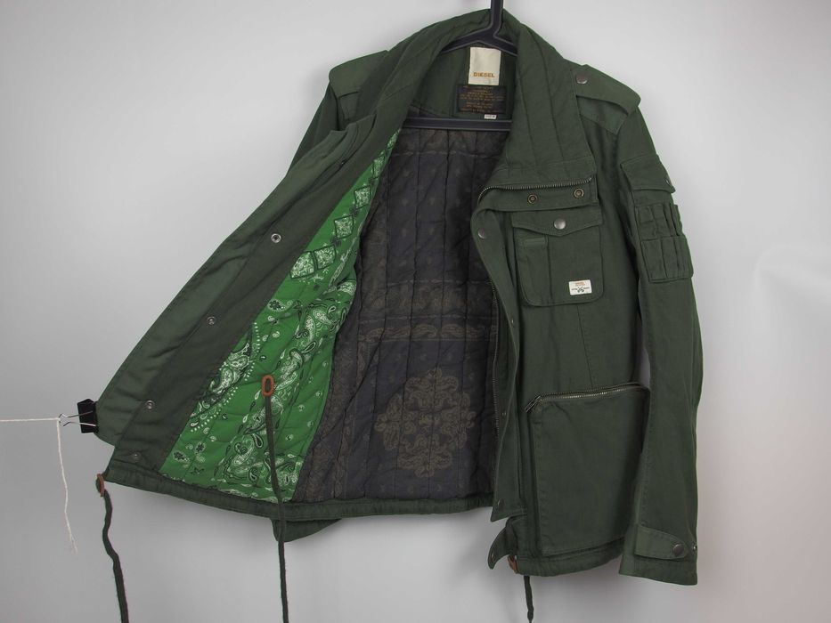Diesel kurtka Military zielona rozmiar M