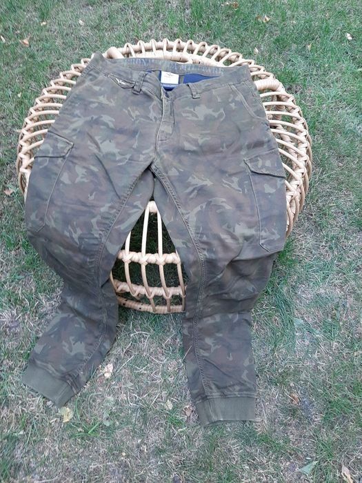 Aeronautica Militare spodnie bojówki męskie