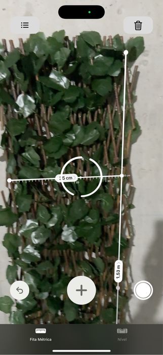 Treliça artificial de parede