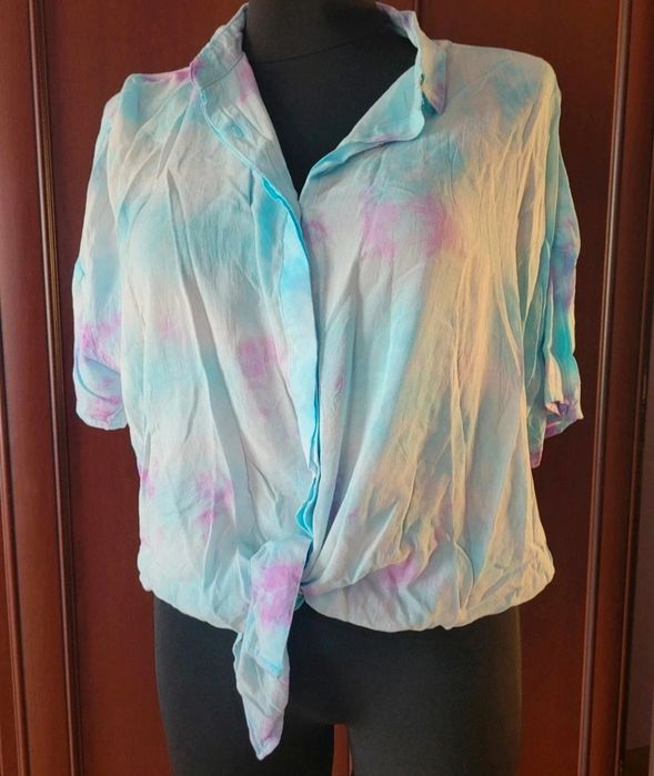 Kolorowa koszula oversize