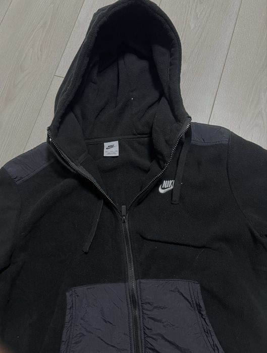 флісова кофта зіп худі Nike teddy