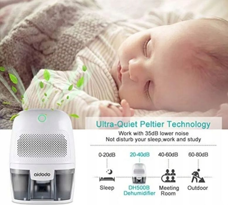 Osuszacz powietrza Aidodo Mini Osuszacz Elektryczny 22,5 W 0,3 l/24 h