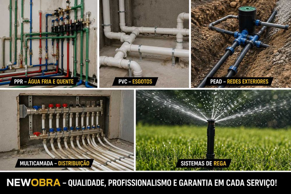 CANALIZAÇÃO & PICHELARIA — NEWOBRA