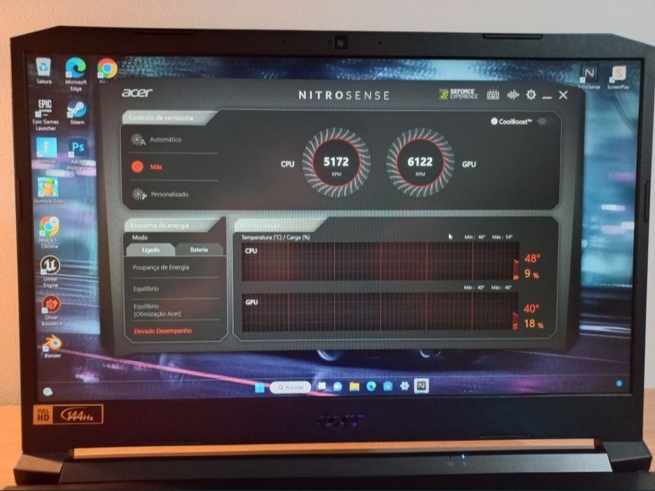 Portátil Gaming ACER Nitro 5 AN515-55