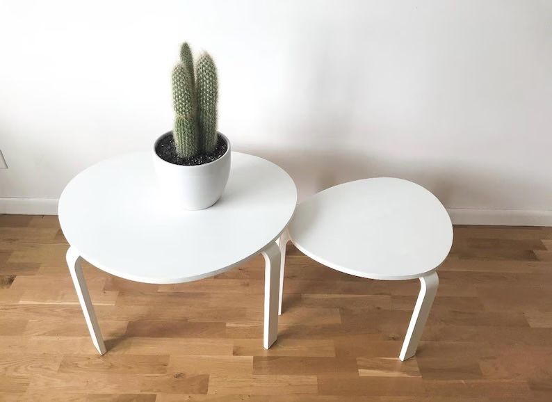 Mesa de centro dupla