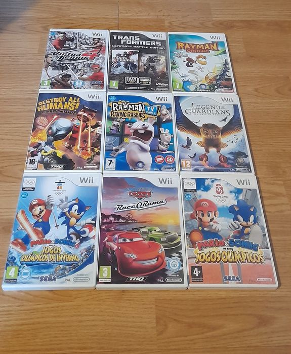 PROMOÇÃO - Jogos Wii Nintendo Wii (Originais/Testados/Wii/Wii U)