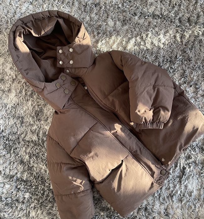 Трендова весняна осіння коричнева куртка