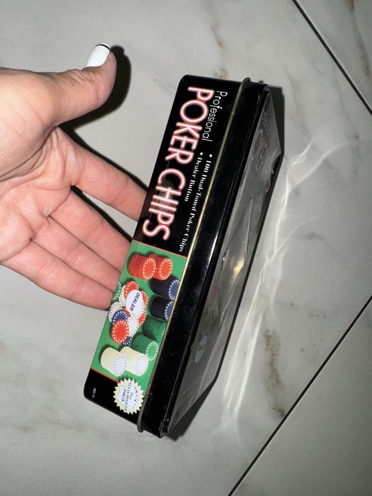 Набор для покера "Poker chips" (100 шт) фишки для покера