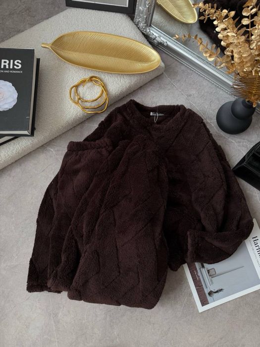 Тепла махрова піжама, домашній костюм, теплая пижама, костюм с махры