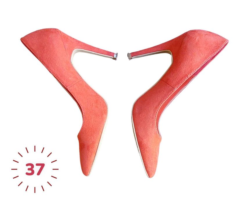 Sapatos Vermelhos Stiletto Primark 37