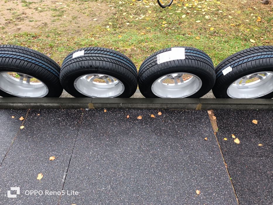 NOWE alufelgi vw seat 6jx16 ET43 5x112 z oponami zimowymi 225\60r16