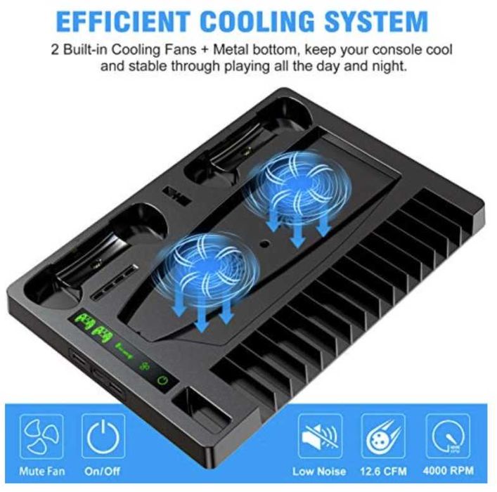 Base Ps5 com refrigeração Nova64172191453314122