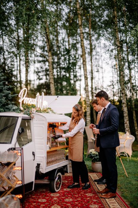 Prosecco Wam - drink Van, bąbelki na Twoje wesele, event. Warszawa.