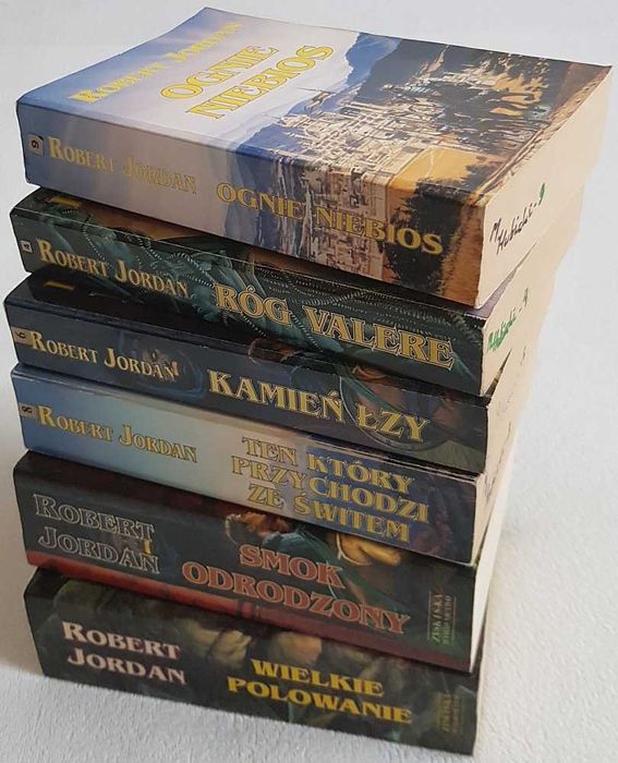 Robert Jordan - Koło czasu x 6 książek