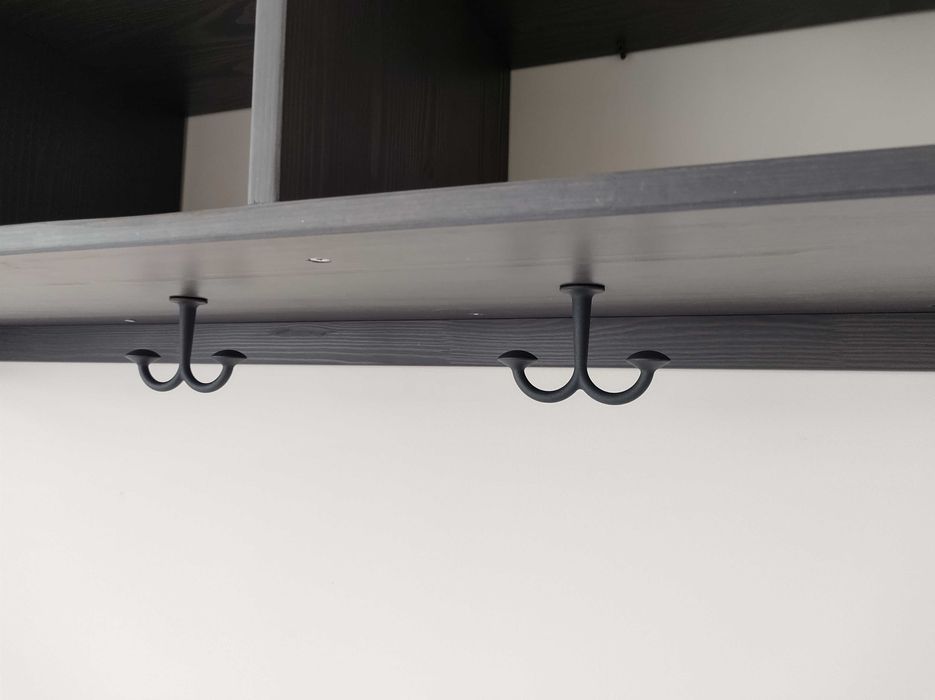 Półka wisząca wieszak przedpokój  IKEA Panget