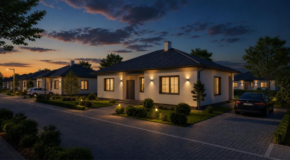 Продаж будинків с.Боратин | Boratyn Villige | на етапі будівництва | 600 $ кв.м | усі комунікації Луцький район