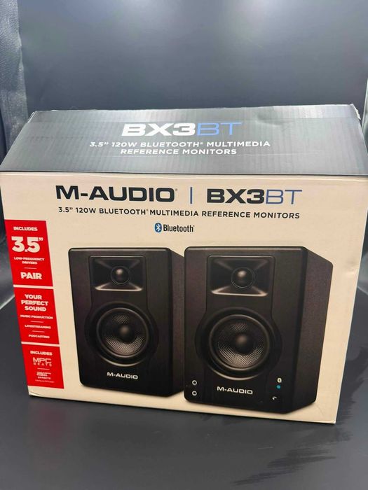 M-Audio BX3 Stan: sprawny, bardzo dobry Data zakupu 18.02.2026
