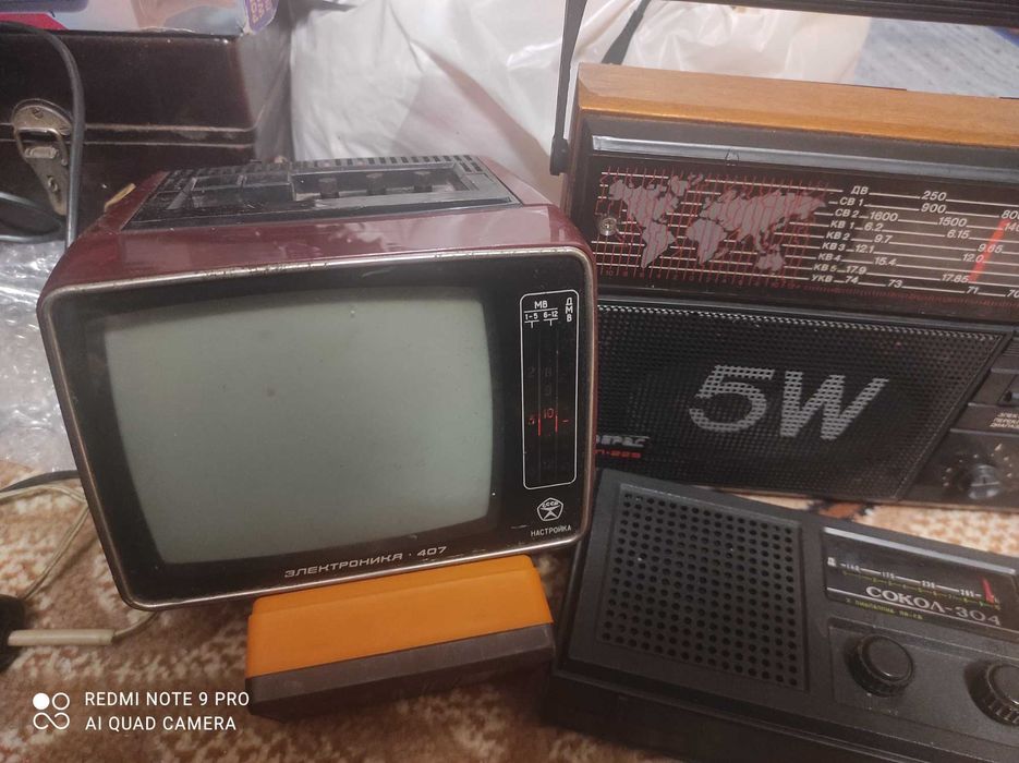Телевизор ссср мини Электроника 407