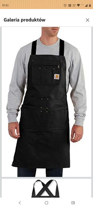 Brązowy Fartuch Carhartt Duck Apron