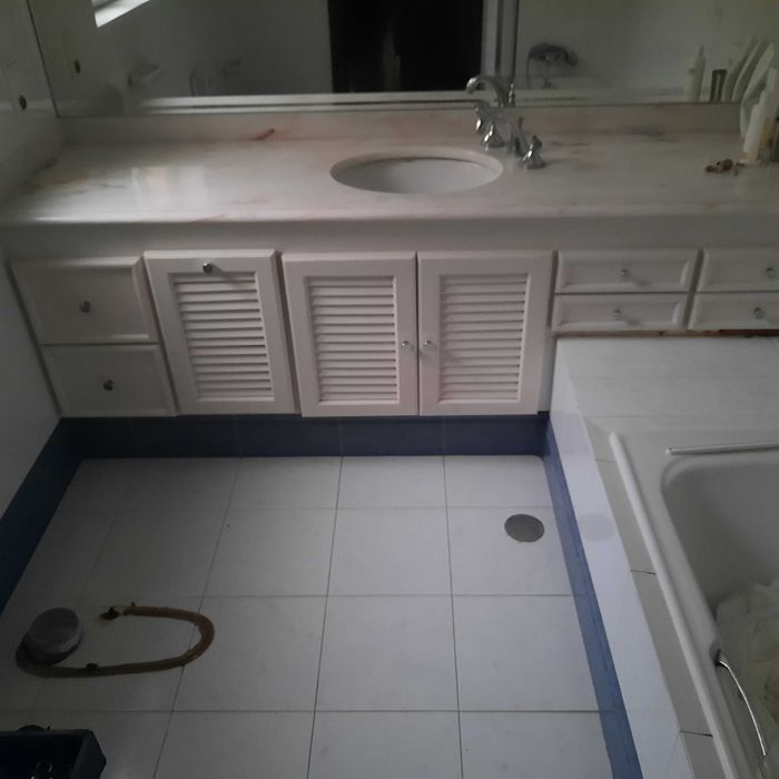 Tampo de mármore para Cozinha / WC