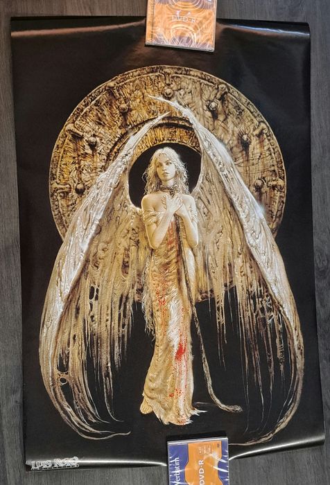Poster de Luis Royo-Anjo Branco 94×61cm