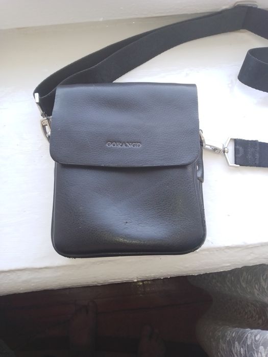 Чоловіча шкіряна барсетка