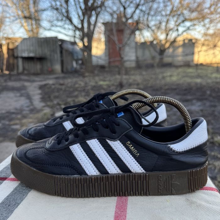 Кроссовки Adidas Sambarose Black, Кожа, 41 размер, Оригинал, Кросівки