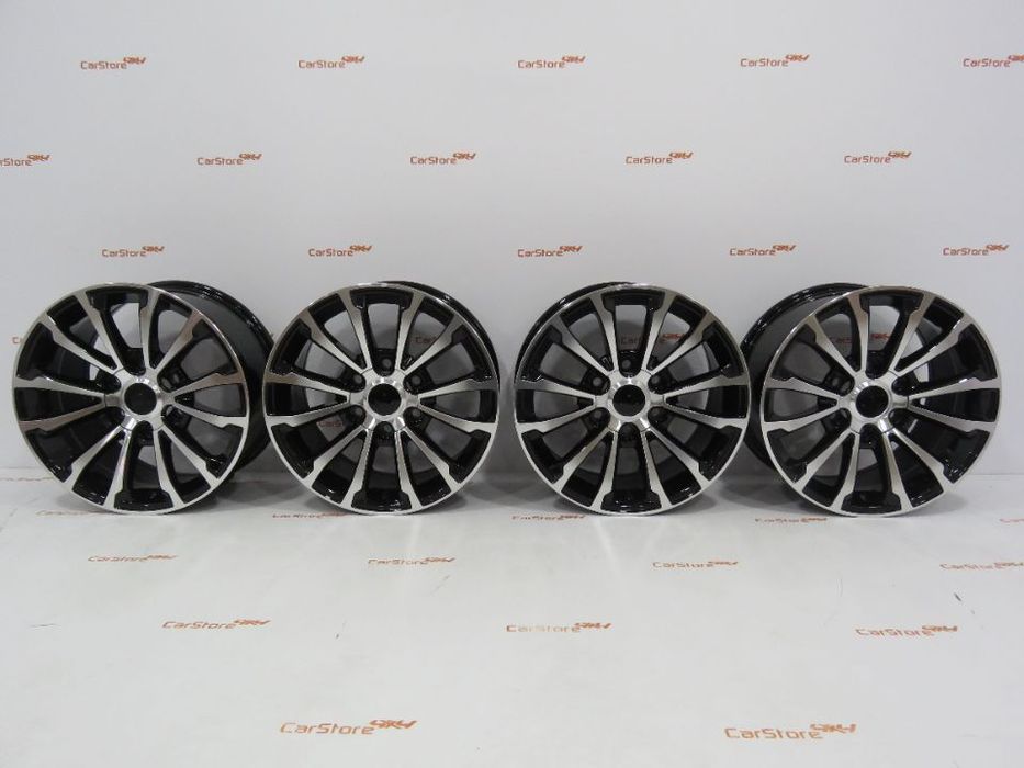 Jantes Look Toyota Hilux Revo 17 x 7.5 et 30 6x139.7 Preto + Polido