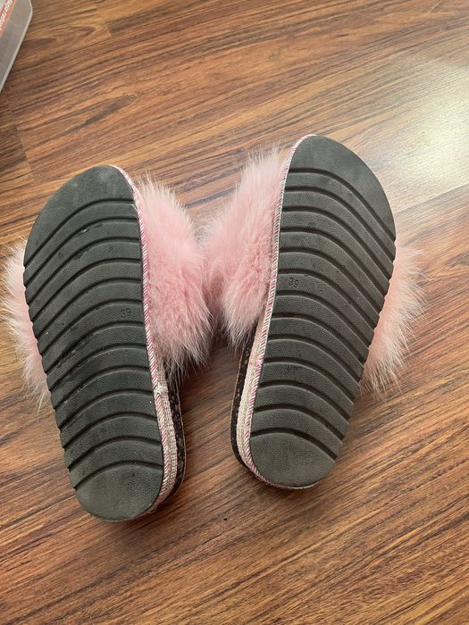 Futrzane klapki jenot 39