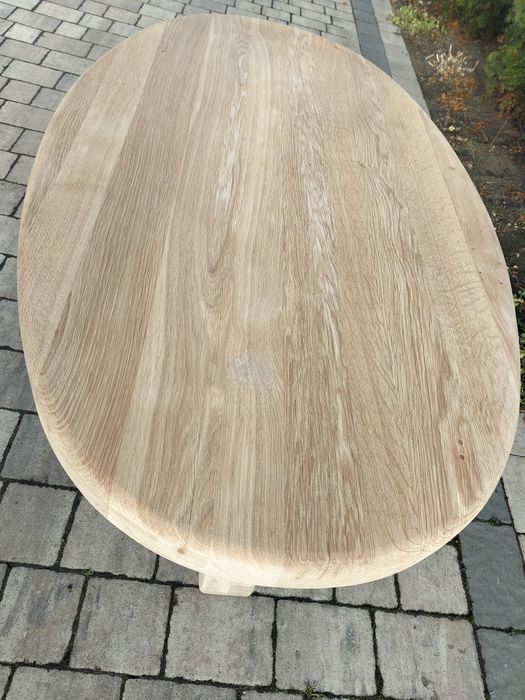 Stolik kawowy dębowy oczyszczony