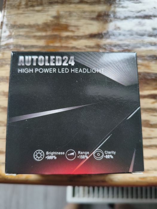 Żarówki H7 LED plus  500% światła