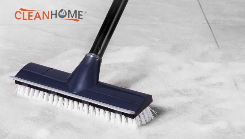 Дековая щетка 2 в 1 с водосгоном