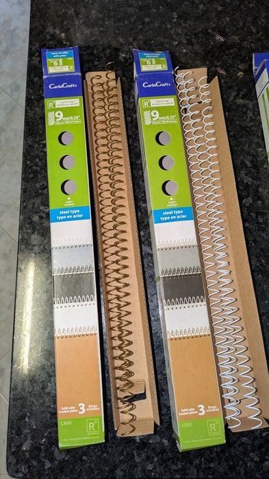 Argolas para encadernação ( Carla Craft)