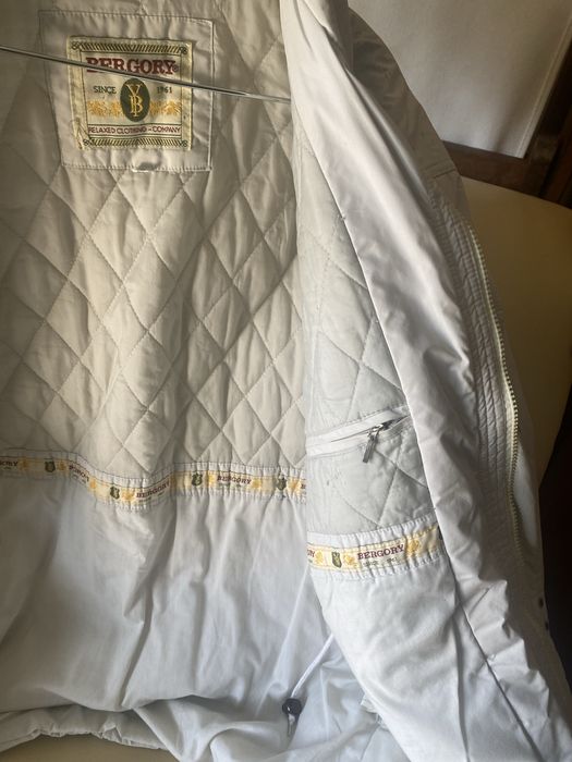 Anorak branco mulher muito bom estado