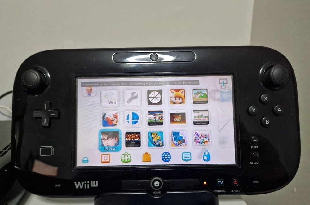 Wii u elite 32gb descbloqueada