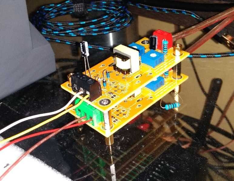 Płytka PCB - moduł 1-kanałowego izolowanego konwertera sygnału głośnikowego