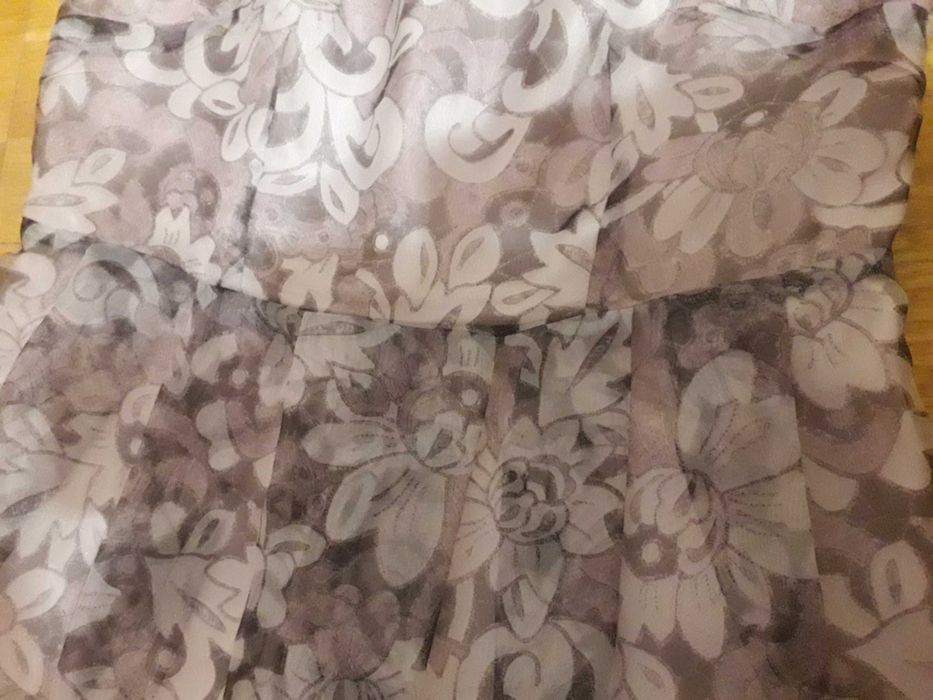 Sukienka SOLAR, roz.40, w tonacji popielu